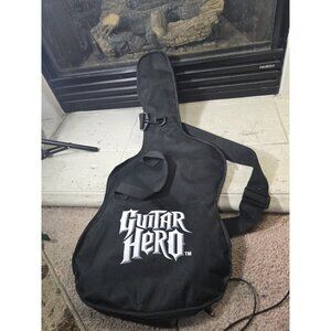 Guitar Hero Travel Bag / Carrying Storage Case w/Zipper Pocket & Strap - Used